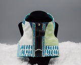 Multi Blue, Lime w/rhinestones