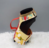 Bright Floral w/collar crystals