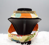 Bright Floral w/collar crystals