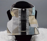 Gray Taupe rhinestones