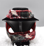 Christmas  w/black vertical crystals