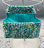 NEW "Long Board" Blue Green Dots